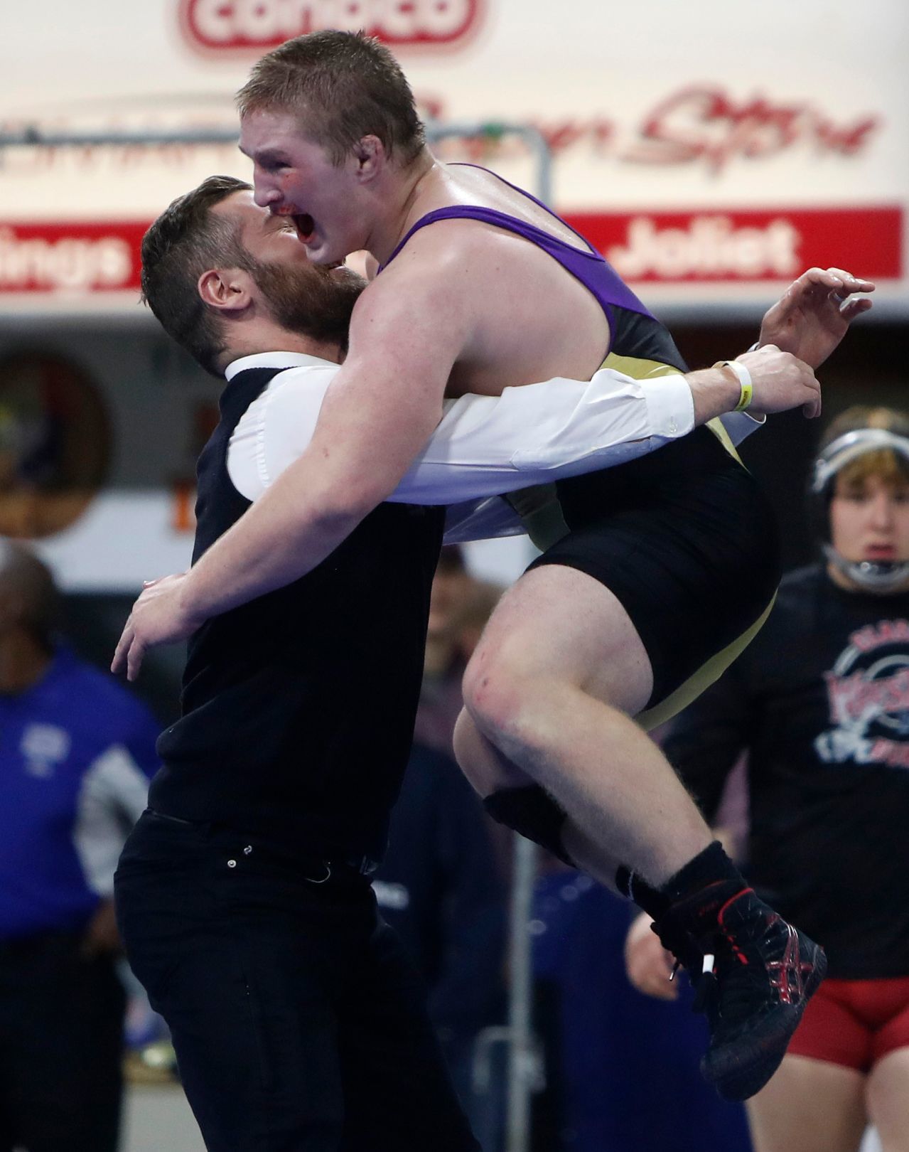 Championship round of state wrestling